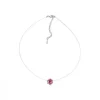 Collier Femme MYC-Paris - AN1-1566-PK Métal rhodié Argent Rose