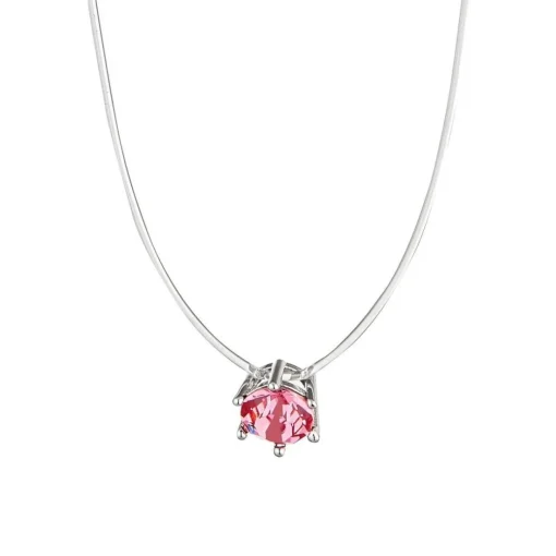 Collier Femme MYC-Paris - AN1-1566-PK Métal rhodié Argent Rose