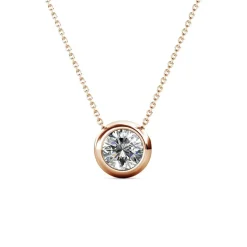 Collier Femme MYC-Paris - DP0406-RG Laiton Doré rose