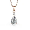 Collier Femme MYC-Paris - DP0082-RG Laiton Doré rose