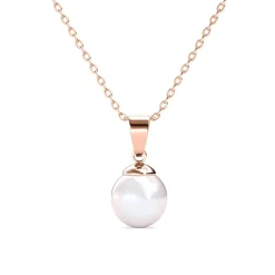 Collier Femme MYC-Paris - DP0402-RG Laiton Doré rose