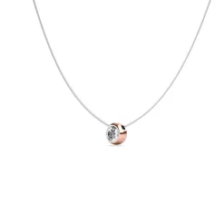 Collier Femme MYC-Paris - DP0271-RG-C Laiton Doré rose