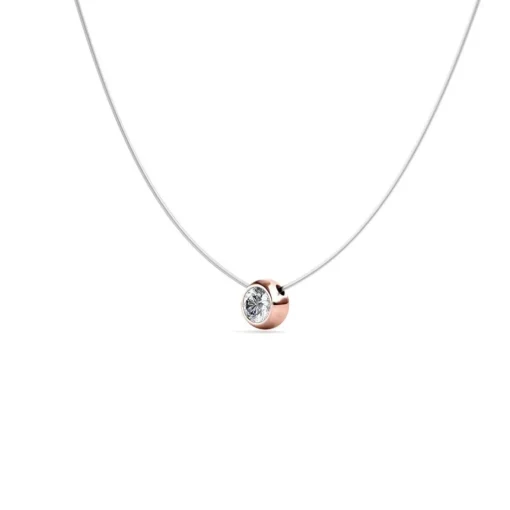 Collier Femme MYC-Paris - DP0271-RG-C Laiton Doré rose