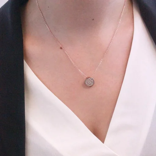 Collier Femme MYC-Paris - DP0351-RG Laiton Doré rose