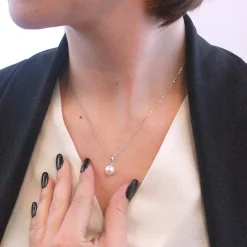 Collier Femme MYC-Paris - DP0402-S Laiton Argent