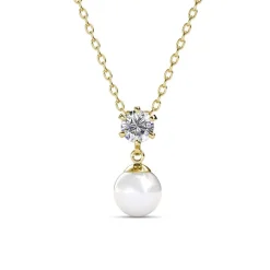 Collier Femme MYC-Paris - Laiton Doré et Perle