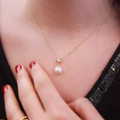 Collier Femme MYC-Paris - Laiton Doré et Perle