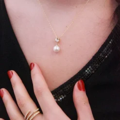 Collier Femme MYC-Paris - Laiton Doré et Perle