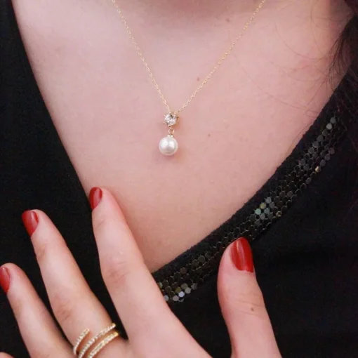 Collier Femme MYC-Paris - Laiton Doré et Perle