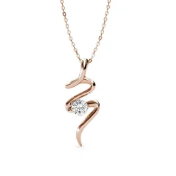 Collier Femme MYC-Paris EVIDENCE - DP0071-RG Laiton Doré rose