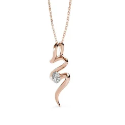 Collier Femme MYC-Paris EVIDENCE - DP0071-RG Laiton Doré rose