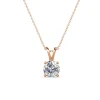 Collier Femme MYC-Paris Solitaire - DP0079-RG Laiton Doré rose