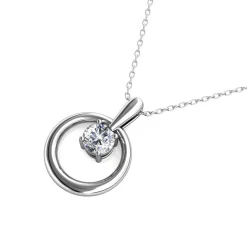Collier Femme MYC-Paris Solitaire - DP0181-S Laiton Argent