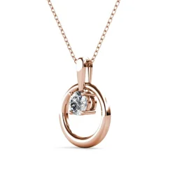 Collier Femme MYC-Paris Solitaire - DP0181-RG Laiton Doré rose