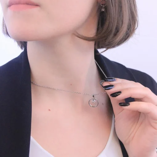 Collier Femme MYC-Paris Solitaire - DP0181-S Laiton Argent