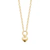 Collier femme pendentif cœur plaqué or Maison de la Bijouterie UYY0V645