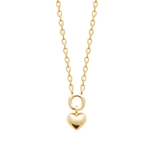 Collier femme pendentif cœur plaqué or Maison de la Bijouterie UYY0V645