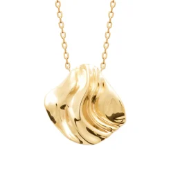 Collier femme pendentif coquillage plaqué or Maison de la Bijouterie UYY0V445