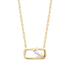 Collier femme pendentif oz plaqué or Maison de la Bijouterie UW404645
