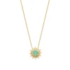 Collier femme plaqué or - UW3Z4Y45