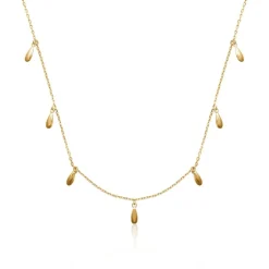 Collier femme plaqué or - UYZ4U34Y