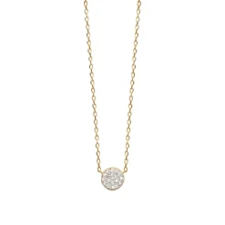 Collier femme plaqué or - UWZ45Y45