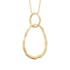 Collier femme plaqué or - UYZW4Z45