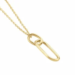 Collier femme plaqué or - UYZWW445