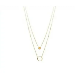 Collier femme plaqué or - UYZ4WW40