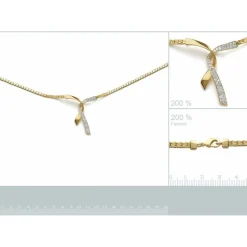 Collier femme plaqué or - UW00WZ4Y