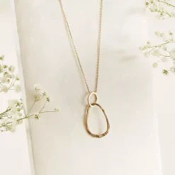 Collier femme plaqué or - UYZW4Z45