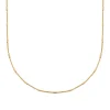 Collier femme plaqué or - YU0UW545