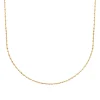 Collier femme plaqué or - YU0UW345