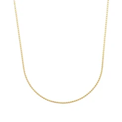 Collier femme plaqué or - YU0U5545