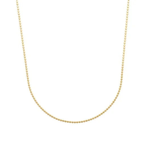 Collier femme plaqué or - YU0U5545