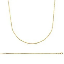 Collier femme plaqué or - YU0U5545