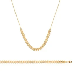 Collier femme plaqué or - YU0U0U4Y
