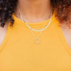 Collier Femme Plaqué Or - YU0UV64