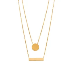 Collier femme plaqué or fantaisie Maison de la Bijouterie UYZ4VW45