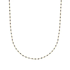 Collier femme plaqué or laque - YU0U3U45