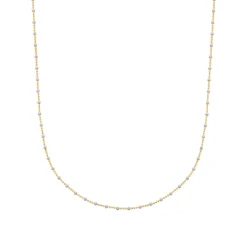 Collier femme plaqué or laque - YU0U3V45