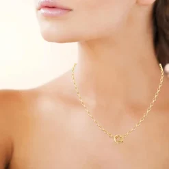 Collier femme plaqué or Maison de la Bijouterie UYYZ5645