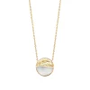 Collier femme plaqué or nacre - UW3Y0445