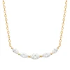 Collier femme plaqué or oxyde de zirconium Maison de la Bijouterie UW3U4V45