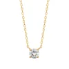 Collier Femme plaqué or oxyde zyrconium 6,5 mm Maison de la Bijouterie UWZ00Y45