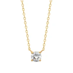 Collier Femme plaqué or oxyde zyrconium 6,5 mm Maison de la Bijouterie UWZ00Y45