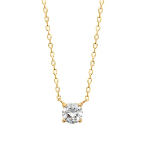 Collier Femme plaqué or oxyde zyrconium 6,5 mm Maison de la Bijouterie UWZ00Y45