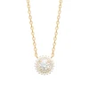 Collier femme plaqué or oxydes de zirconium Maison de la Bijouterie UW3UV045