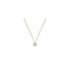 Collier Femme plaqué or oxyde de zirconium 5mm Maison de la Bijouterie UW30W545