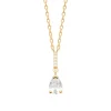 Collier femme plaqué or pendentif oxyde Maison de la Bijouterie UW3UWW45